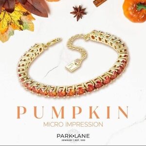 Park Lane Pumpkin Micro Impression Bracelet